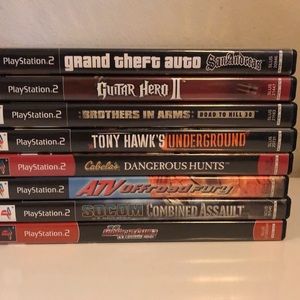 Sony Play Station2 video Games 8 games total $100 for all 8